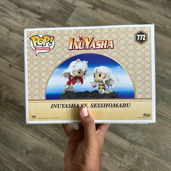 Inuyasha vs Sesshomaru Funko Pop! #772 Animation Vinyl Figure Brand New! - Picture 4 of 6